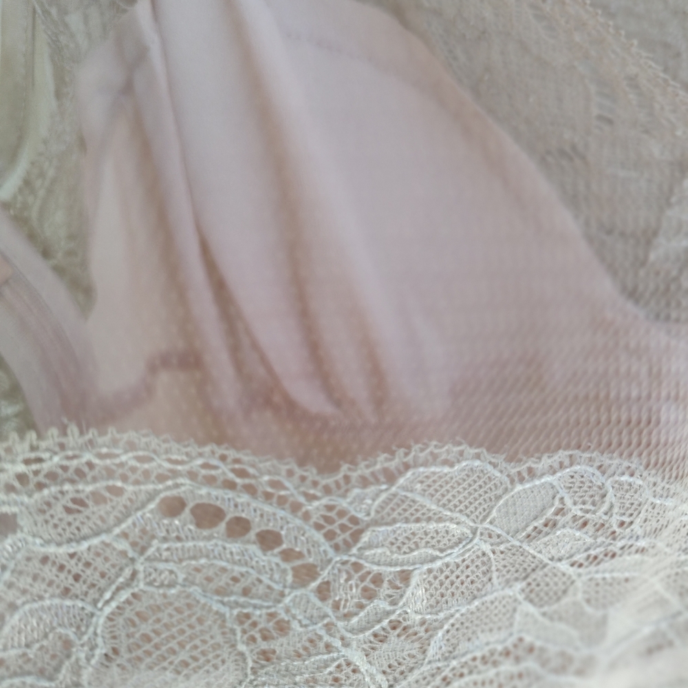 Rodarte 20th Anniversary collection mesh and embroidered satiny dress - Picture 7 of 16